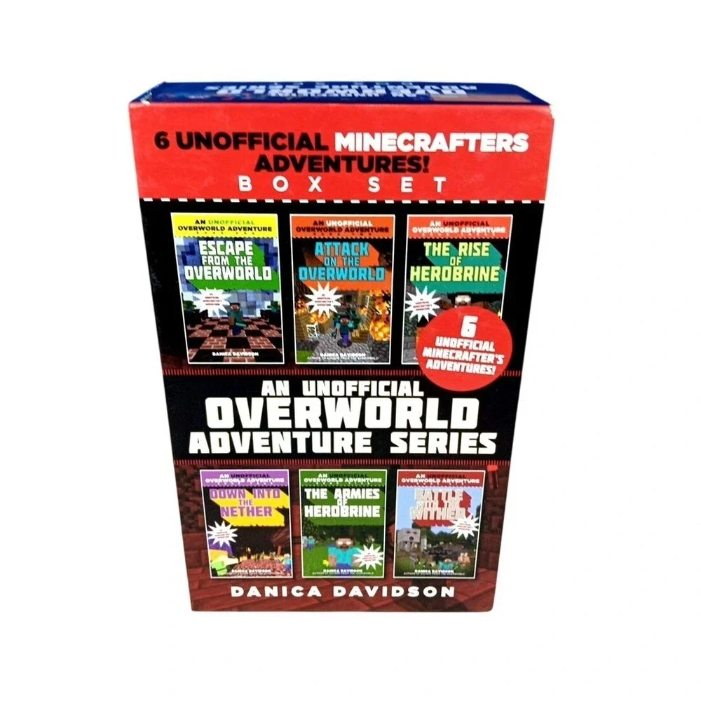 Great Adventure Stories for Minecrafters 6 Book Box Set by Danica Davidson